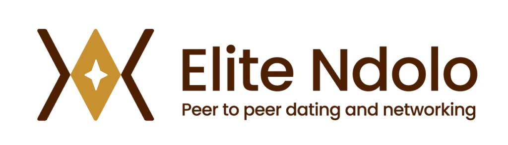 Elite Ndolo logo horizontal tagline peer to peer dating and networking