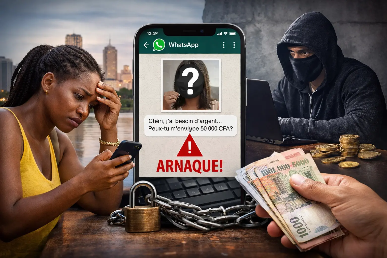 Arnaques WhatsApp en Côte d’Ivoire
