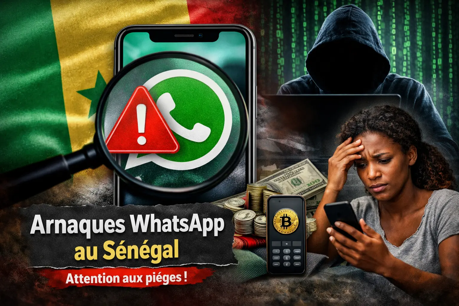 arnaques whatsapp senegal
